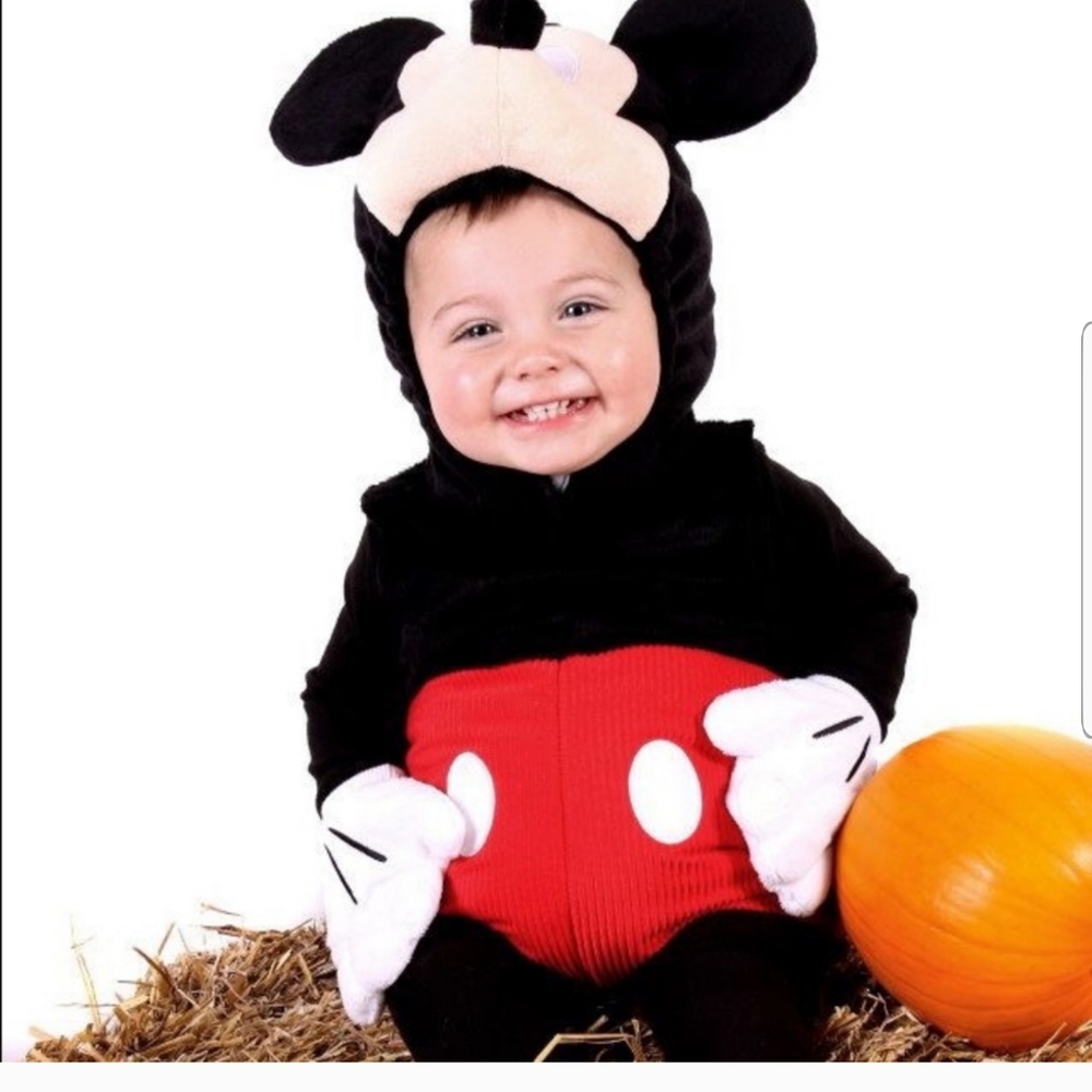 Disney Mickey Mouse Plush Costume Baby 12-18 Months - Picture 6 of 13